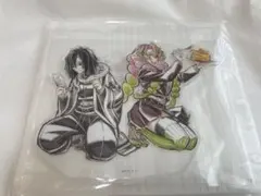 鬼滅の刃 柱稽古編 第六話 背景付きアクリルスタンド 伊黒小芭内と甘露寺蜜璃