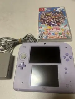 ニンテンドー2DS ラベンダー 本体+ソフト付き