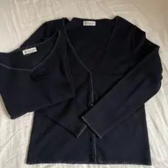 Aylesbury 黒 カーディガン・アンサンブル