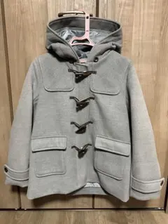 C.O.L.Z.A. グレー ダッフルコート フード付き