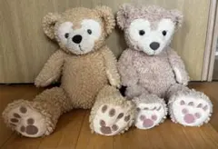 ダッフィー・シェリーメイぬいぐるみセット　ディズニー