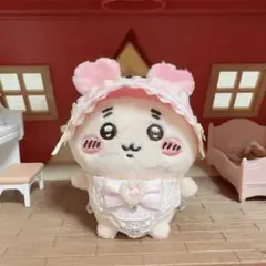 ちいかわ おすわりマスコット ヘッドドレス&スタイ ハンドメイド