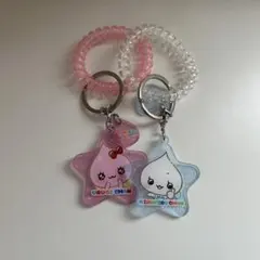 ぷるるんしずくちゃん スプリングゴムキーホルダー うるおいちゃん みるみるちゃん