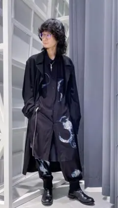 Ground Y 江戸川乱歩 人間椅子 ジッパー ロングシャツ 文豪シリーズのサムネイル