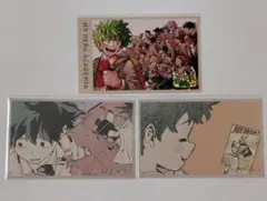 ヒロアカ　原画展　緑谷　セット