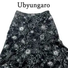 MY1655▲Ubyungaro▲ユーバイウンガロ スカート 花柄 シフォンのサムネイル
