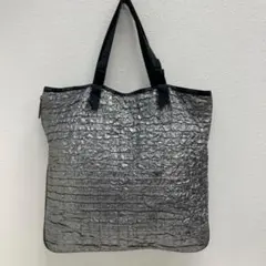LeSportsac レスポートサック　エッセンシャル トートバッグ　シルバー