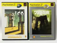 PS2 ICO ワンダと巨像 2点セット プレイステーション2ソフト プレステ2
