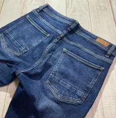 【ZARA MAN】ザラ マン スキニーデニムパンツ ストレッチ 裾ジップ