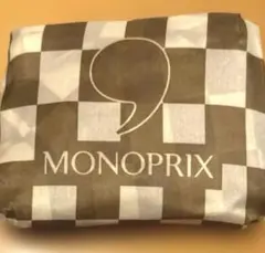 モノプリ エコバッグ MONOPRIX 市松模様