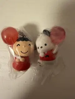 サンリオ　ガチャガチャ　カラーコレクションチャームレッド　たあ坊　ポチャッコ