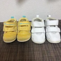 New Balance &asics ベビーシューズ 2足セット