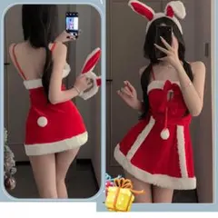 クリスマス衣装 コスチューム  サンタクロース ワンピース インポート コスプレ