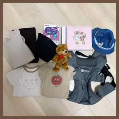 ベビー用品　マタニティ服　アルバム　帽子　抱っこ紐　骨盤ベルト