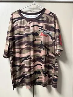 カモフラ柄 半袖Tシャツ 96ロゴ入り