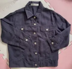 ジャケット　ネイビー　七分袖