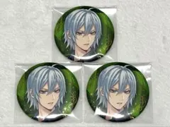 ツイステ ツイステ展 5周年 ブレイジングジュエル 缶バッジ シルバー