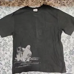 絡繰魂 鯉刺繍　半袖Tシャツ XL