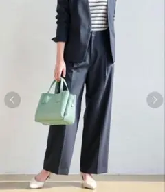 green label relaxing カチリラワイドパンツ ストレート