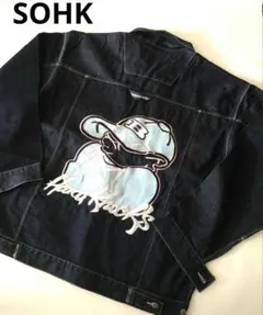 SCHOOL OF HARD KNOCKS　美品　デニムジャケット　レアデザインのサムネイル