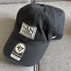 47 NEAT HOUSE キャップ　ブラック　帽子 47 NEAT HOUSE キャップ ブラック 帽子 - メルカリ