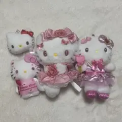 ハローキティ ぬいぐるみ 4体セット