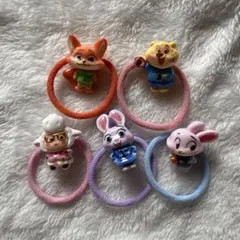 ズートピア ヘアゴム 5点セット