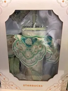 STARBUCKS 中国　限定　完売　素敵な刺繍 タンブラー　ラインストーン