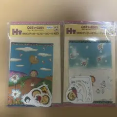 コジコジ フリューくじ H賞 BIGステッカー＆フレークシール 2点のサムネイル