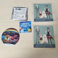 SPY×FAMILY 万博　ステッカー&缶バッジ
