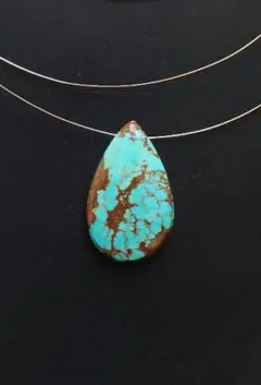 New❗️⑤ 穴あり ナンバーエイト ターコイズ ルース