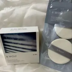 & WOLF セラムリキッドファンデーション SF-002 パフ2個プレゼントのサムネイル