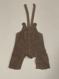 ブラウン フリースロンパース 95cmまで対応