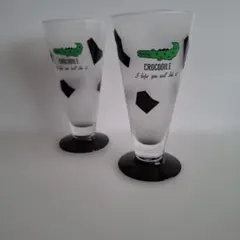 ヴィンテージ、アールデコビールグラス