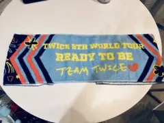 TWICE マフラータオル ワールドツアーREADY TO BE