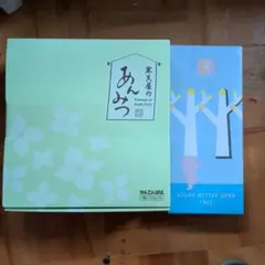 かんてんぱぱ寒天屋のあんみつ+シュガーバターサンドの木のサムネイル