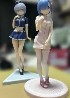 ☆『リゼロ』✨レム✨《コスプレver.》フィギュア 2点セット❣️