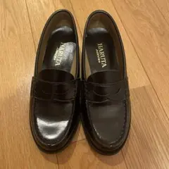 HARUTA ローファー　ブラック　23cm