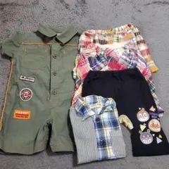 おまとめ売り5点セット　キッズトップス　パンツ　アンパンマン