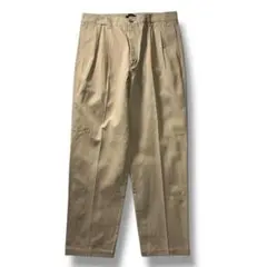 90s Eddie Bauer ツータックワイドチノパン センタープリーツ 稀少