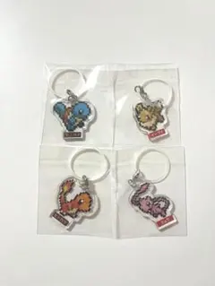 ポケモン 明治コーヒー ペットボトルチャーム 4種類