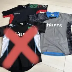 ATHLETA 半袖シャツ 3枚セット　140サイズ　中古品