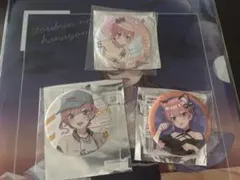 五等分の花嫁中野一花缶バッジセット