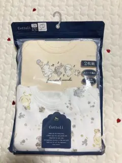 バースデイ コトリ Cottoli 長袖 コットンロンパース 70