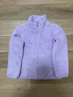フリースジャケット パープル 120