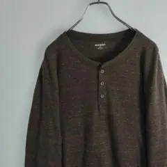 オールドネイビー ヘンリーネック 長袖シャツ ロンT サーマルシャツ
