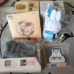 ミッフィー　タイトーくじ　６点セット