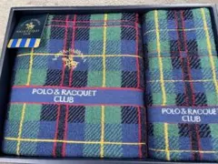 Polo & Racquet Club タオルセット(バスタオル＆ウオッシュ)
