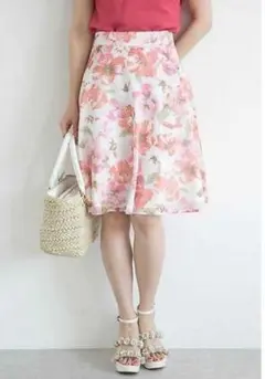 PROPORTION BODY DRESSING　花柄スカート
