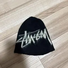 Stussy ニット帽 ビーニー ブラックのサムネイル